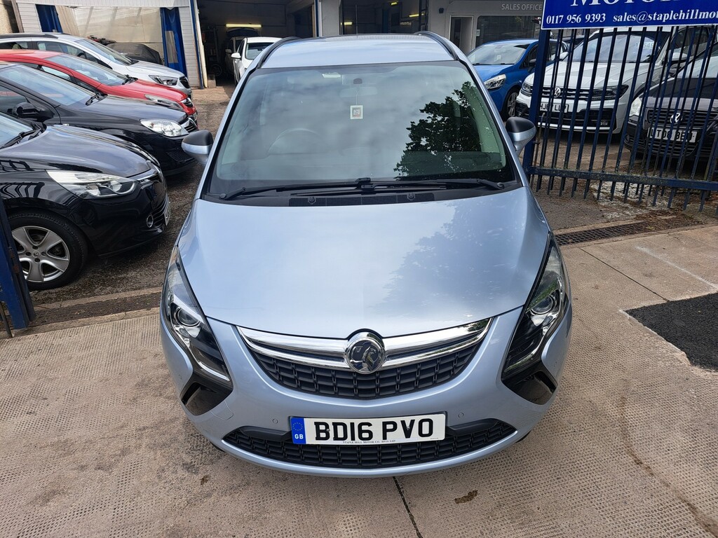 Vauxhall Zafira Tourer 2L Tech Line Blue #5