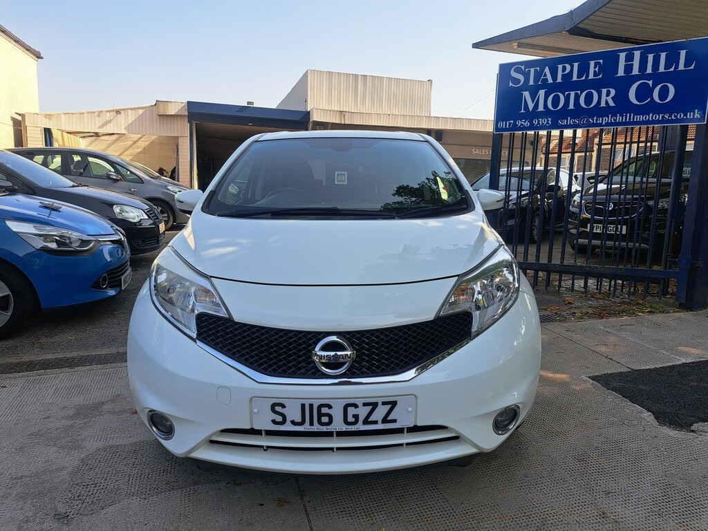 Nissan Note 1.2 Acenta Premium White #4