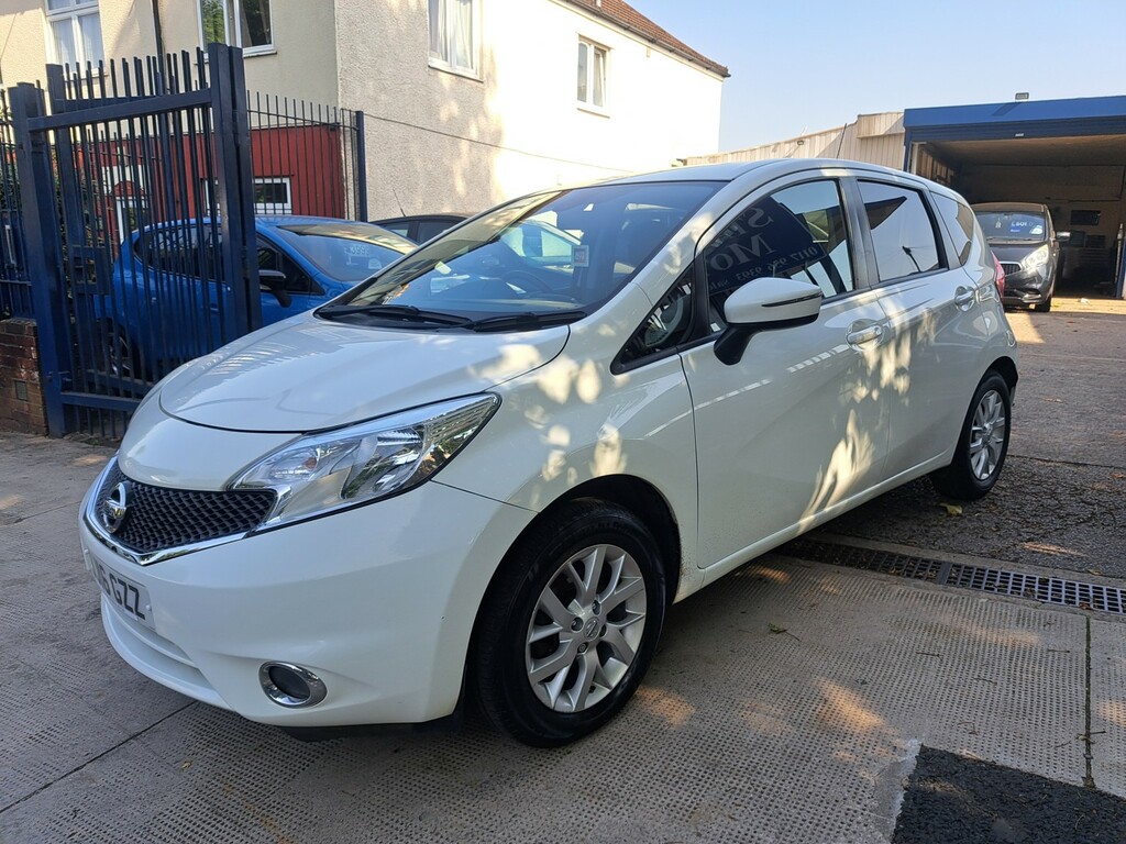 Nissan Note 1.2 Acenta Premium White #6