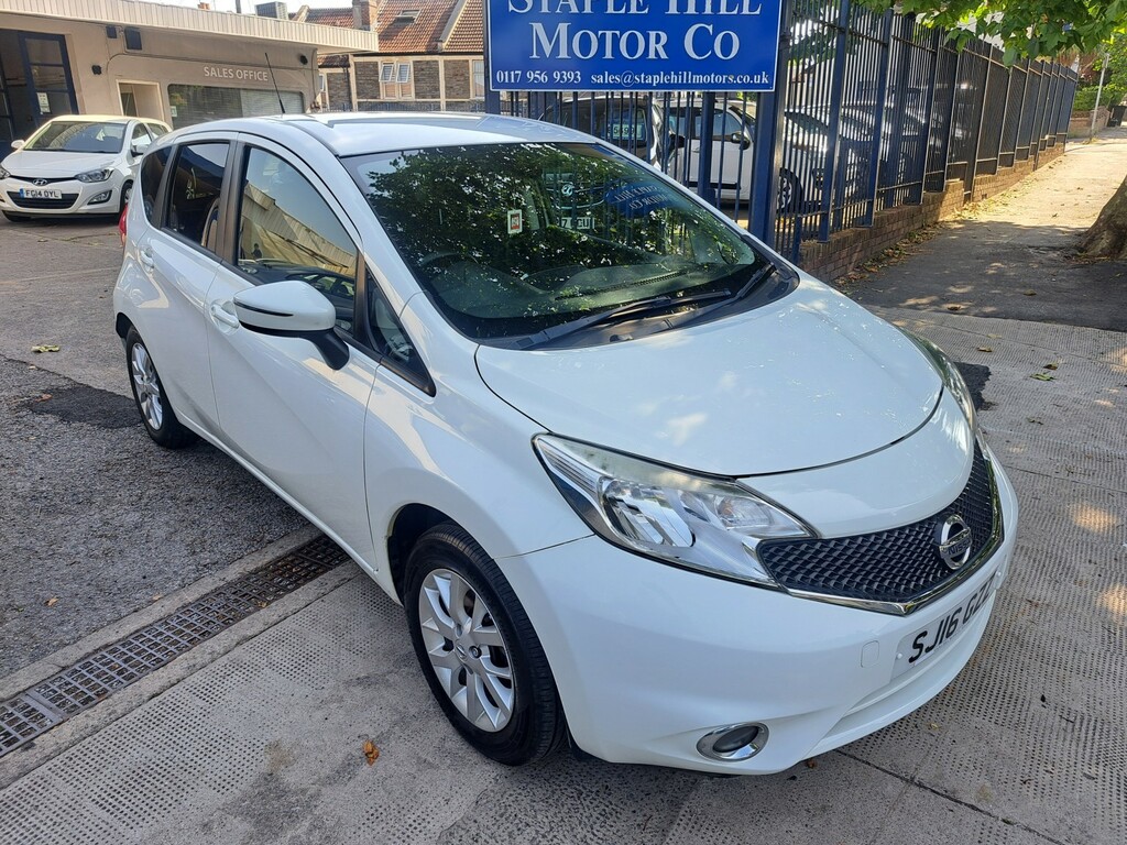 Nissan Note 1.2 Acenta Premium White #2