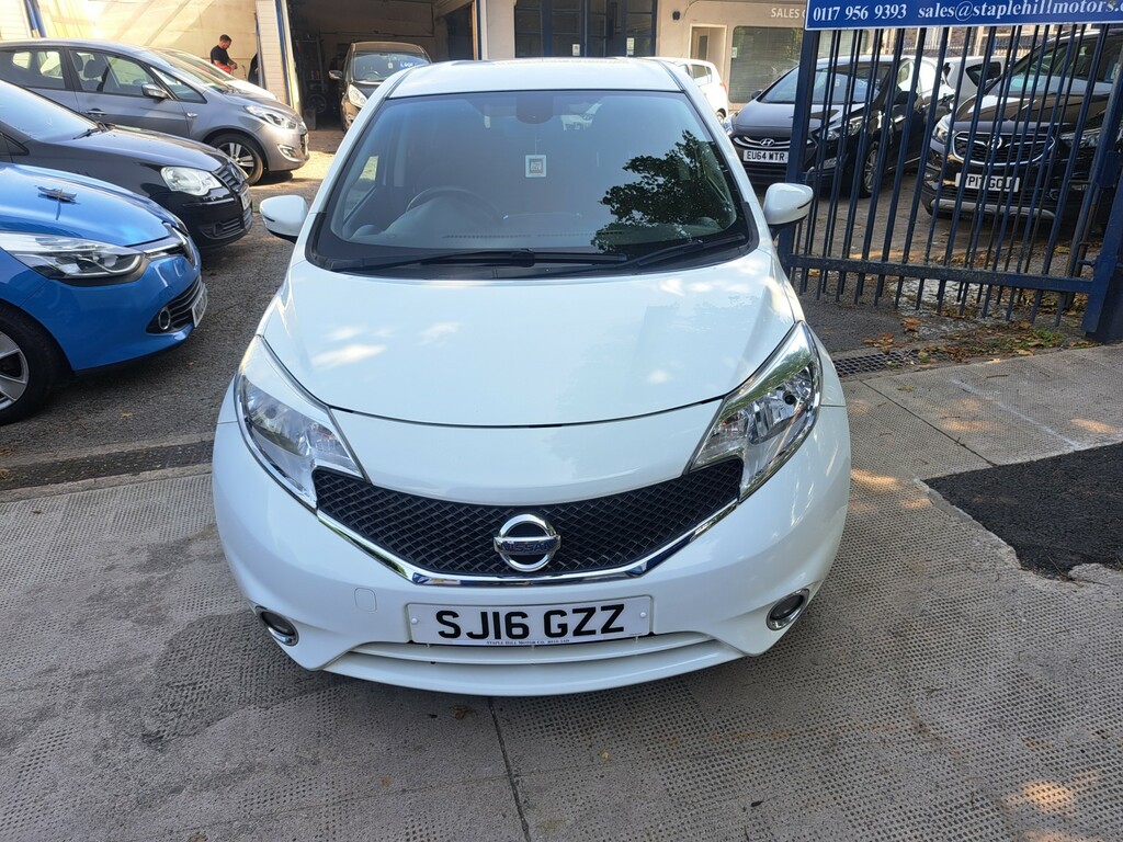 Nissan Note 1.2 Acenta Premium White #5