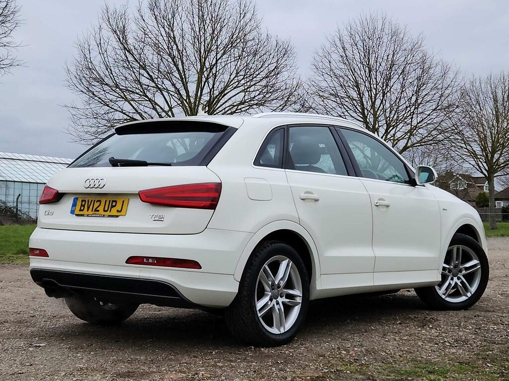 Audi Q3 2.0 Tfsi S Line S Tronic Quattro Euro 5 Ss White #3