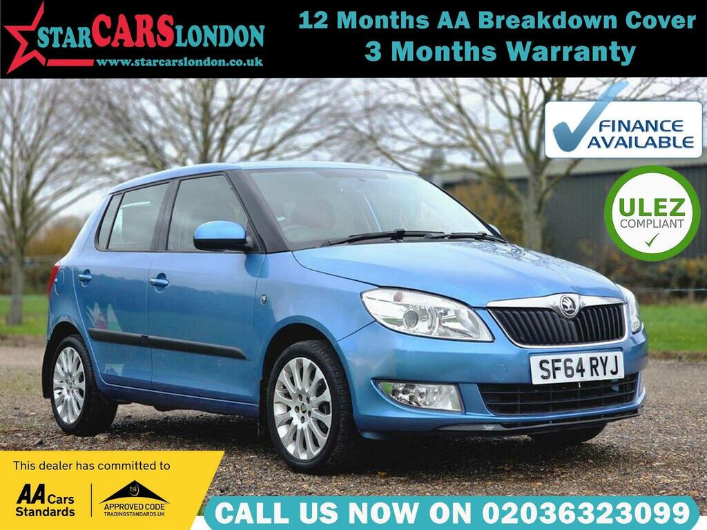 Skoda Fabia 1.2 Tsi Elegance Dsg Euro 5 Blue