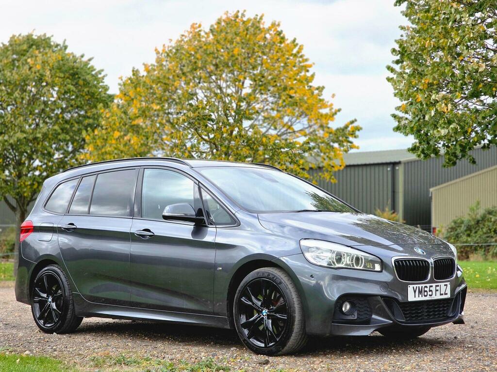 BMW 2 Series Gran Tourer 2.0 220D M Sport Xdrive Euro 6 Ss YM65FLZ Grey #2