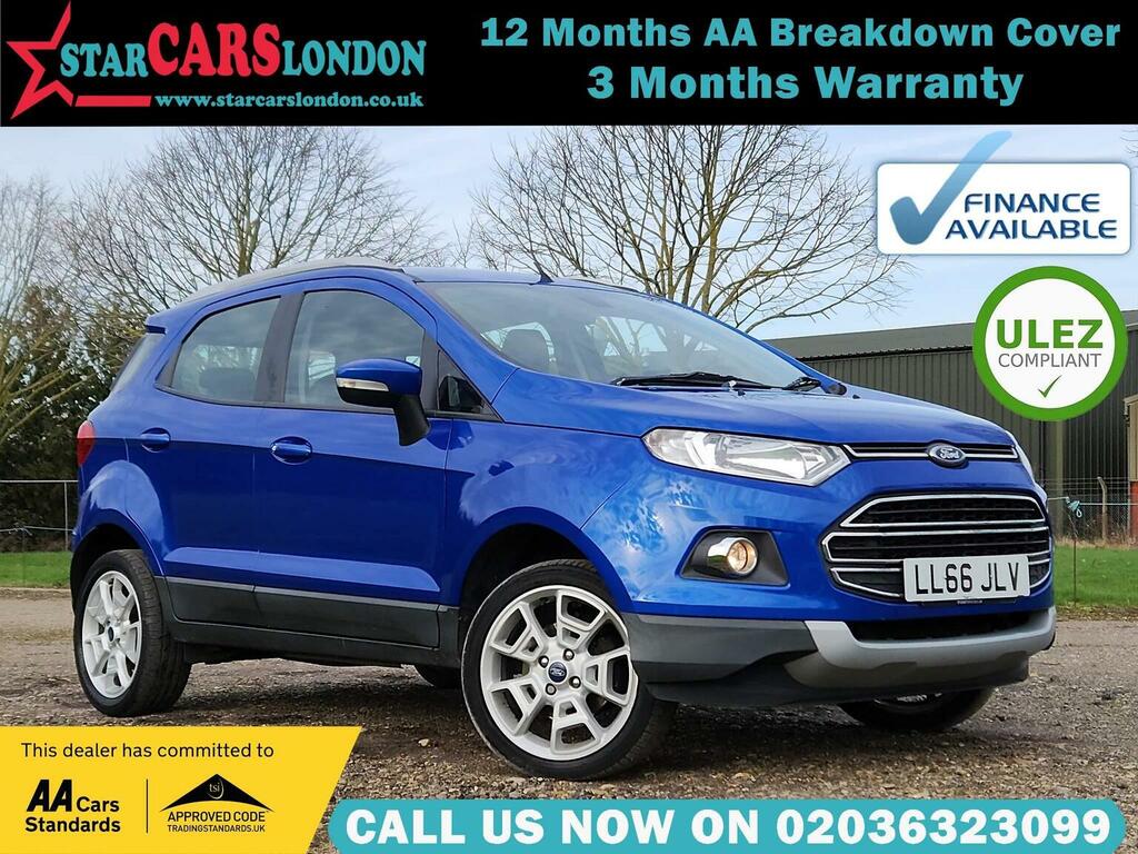 Ford Ecosport 1.0T Ecoboost Titanium 2Wd Euro 5 Ss Blue