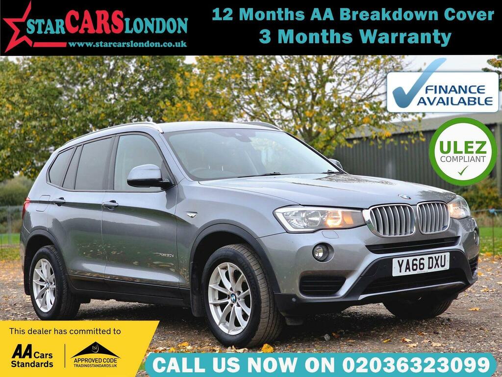 BMW X3 3.0 30D Se Xdrive Euro 6 Ss YA66DXU Grey