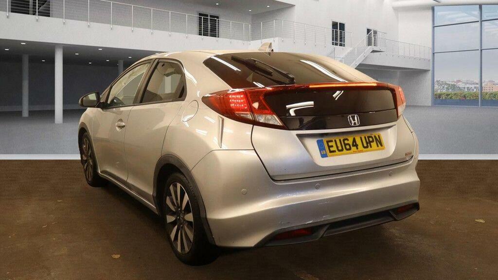 Honda Civic 1.8 I-vtec Sr Euro 5 EU64UPN Silver #4