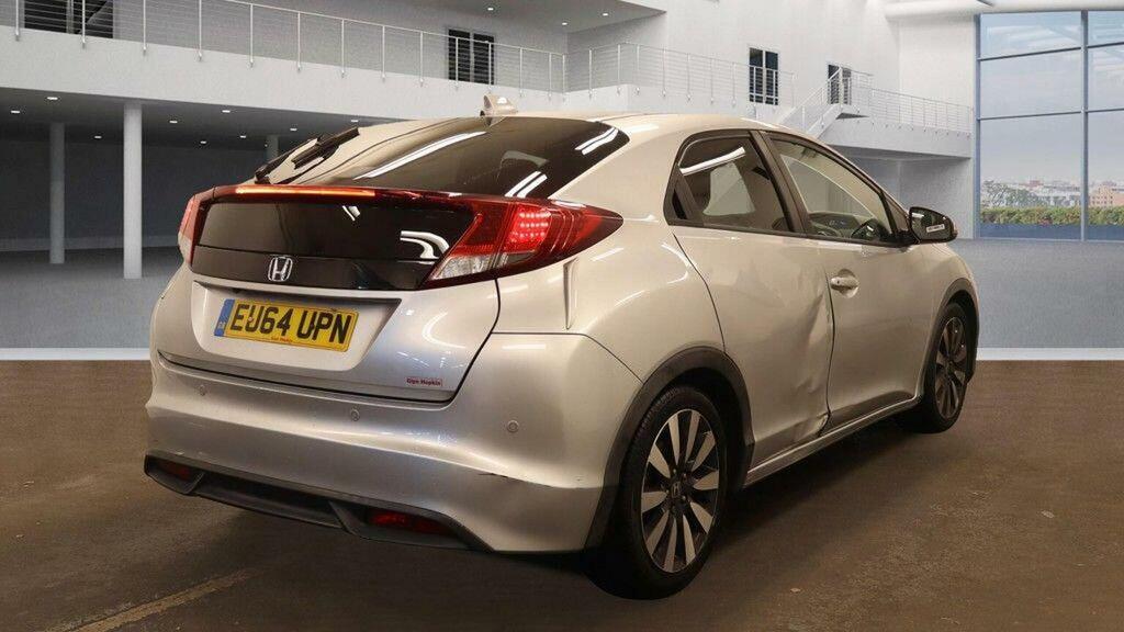 Honda Civic 1.8 I-vtec Sr Euro 5 EU64UPN Silver #3