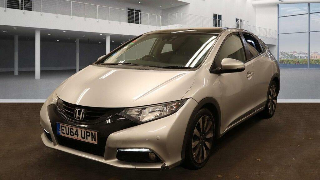 Honda Civic 1.8 I-vtec Sr Euro 5 EU64UPN Silver #2