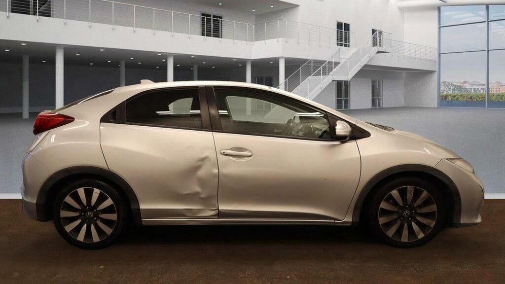 Honda Civic 1.8 I-vtec Sr Euro 5 EU64UPN Silver #5