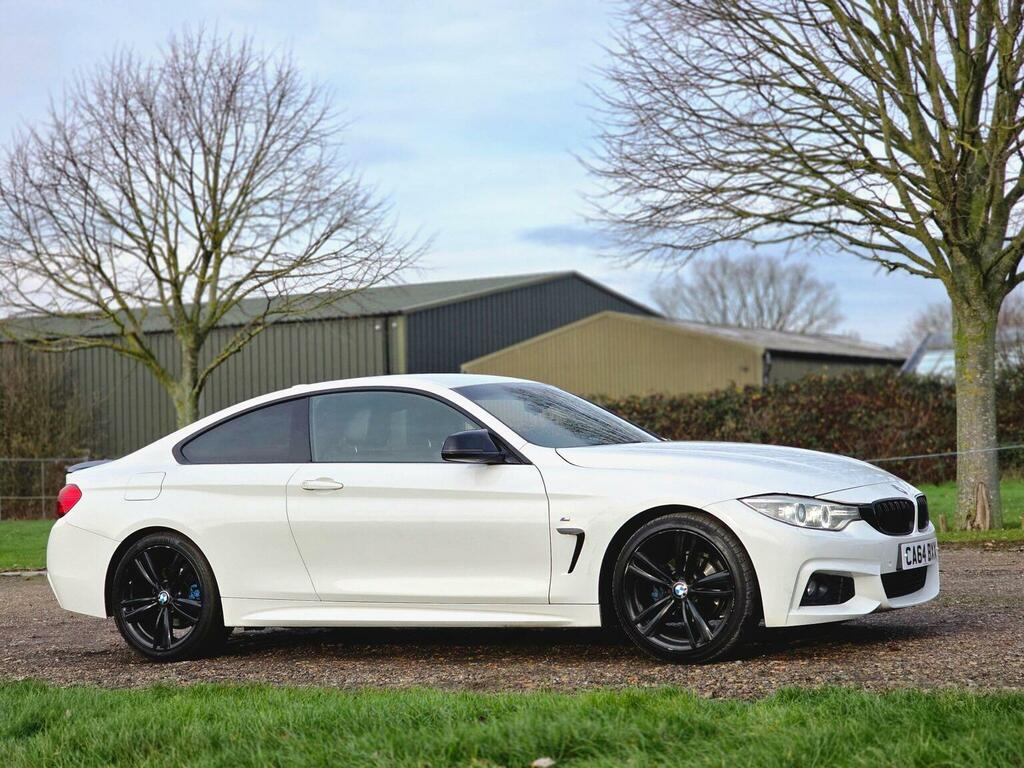 BMW 4 Series 2.0 420I M Sport Euro 6 Ss CA64BXX White #2