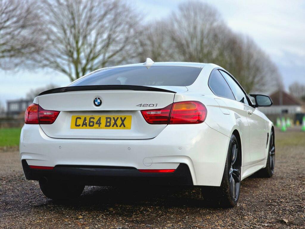 BMW 4 Series 2.0 420I M Sport Euro 6 Ss CA64BXX White #6