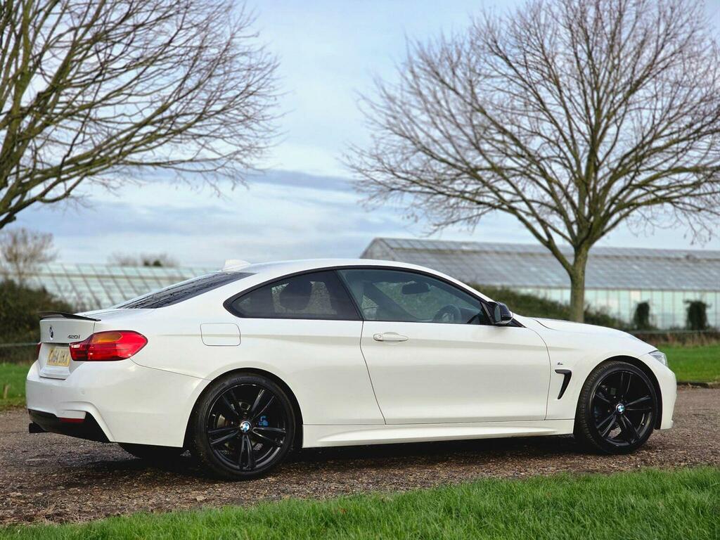 BMW 4 Series 2.0 420I M Sport Euro 6 Ss CA64BXX White #4