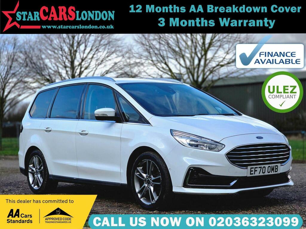 Ford Galaxy 2.0 Ecoblue Titanium Euro 6 Ss White