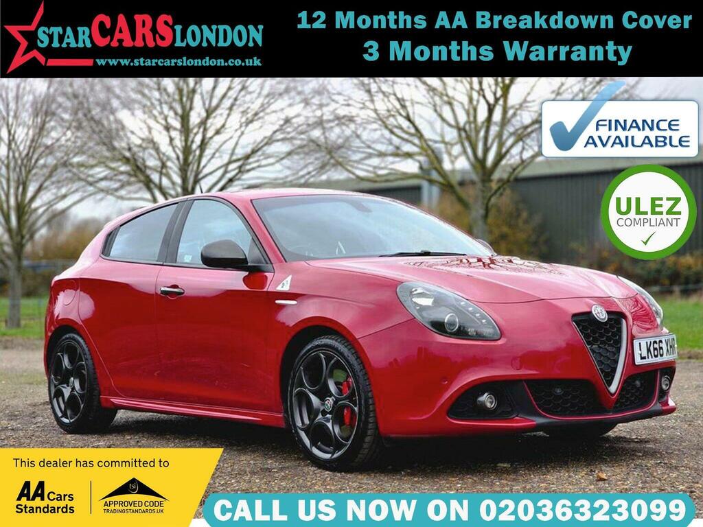 Alfa Romeo Giulietta 1750 Tbi Veloce Tct Euro 6 Red