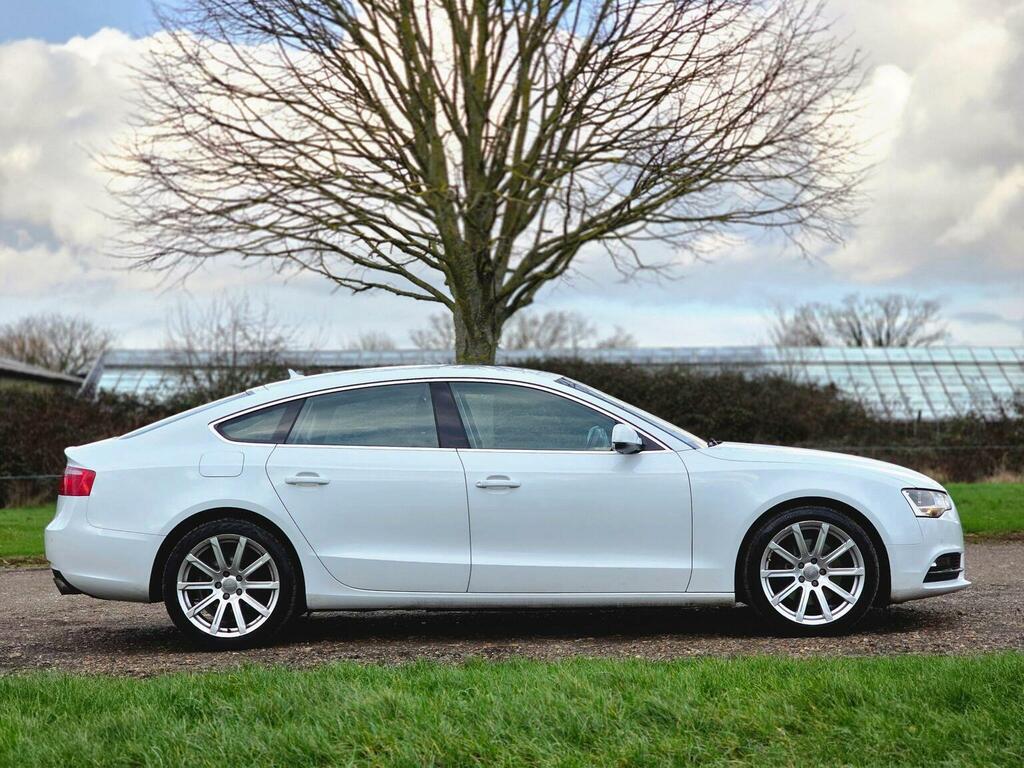 Audi A5 2.0 Tfsi Se Technik Sportback S Tronic Quattro Eur OY15UEH White #3