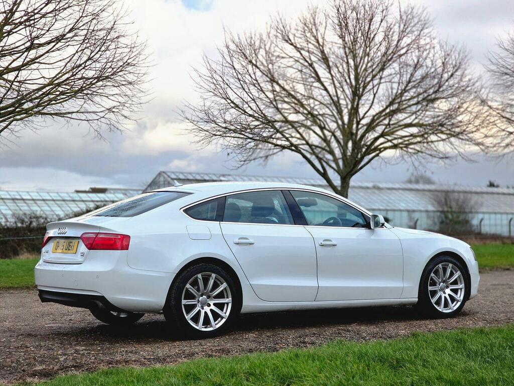 Audi A5 2.0 Tfsi Se Technik Sportback S Tronic Quattro Eur OY15UEH White #4