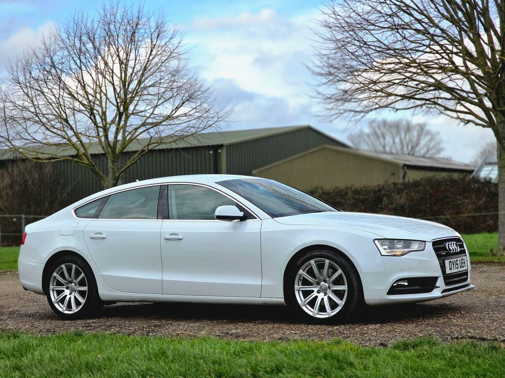 Audi A5 2.0 Tfsi Se Technik Sportback S Tronic Quattro Eur OY15UEH White #2