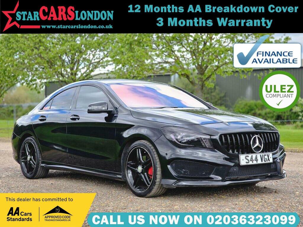 Mercedes-Benz CLA Class 1.6 Cla180 Amg Sport Coupe 7G-dct Euro 6 Ss Black