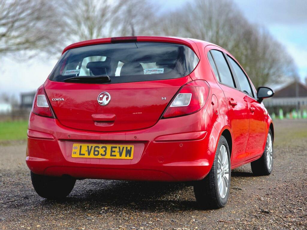 Vauxhall Corsa 1.4 16V Se Euro 5 LV63EVW Red #6