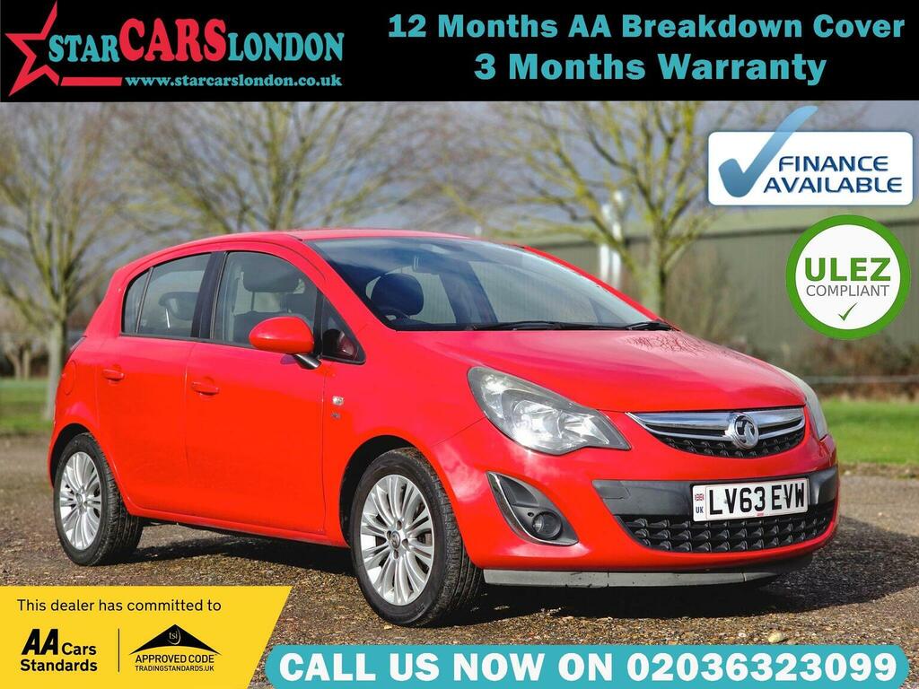 Vauxhall Corsa 1.4 16V Se Euro 5 Red
