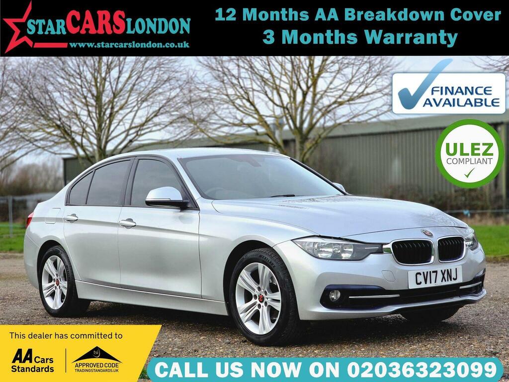BMW 3 Series 2.0 320I Sport Euro 6 Ss CV17XNJ Silver