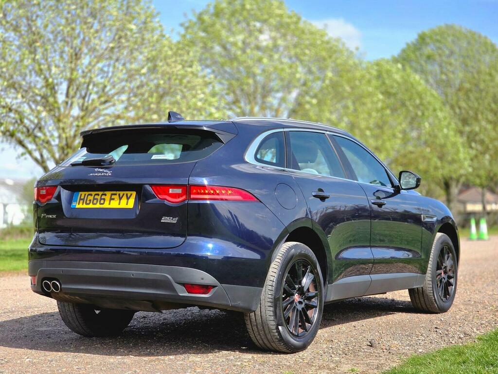 Jaguar F-Pace 2.0 D180 Portfolio Awd Euro 6 Ss 2016 HG66FYY Blue #5