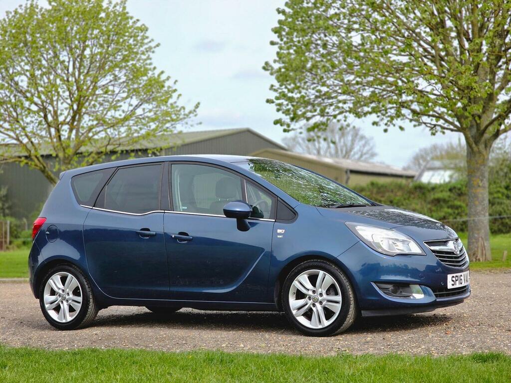 Vauxhall Meriva 1.4I Turbo Se Euro 6 SP16VAU Blue #2