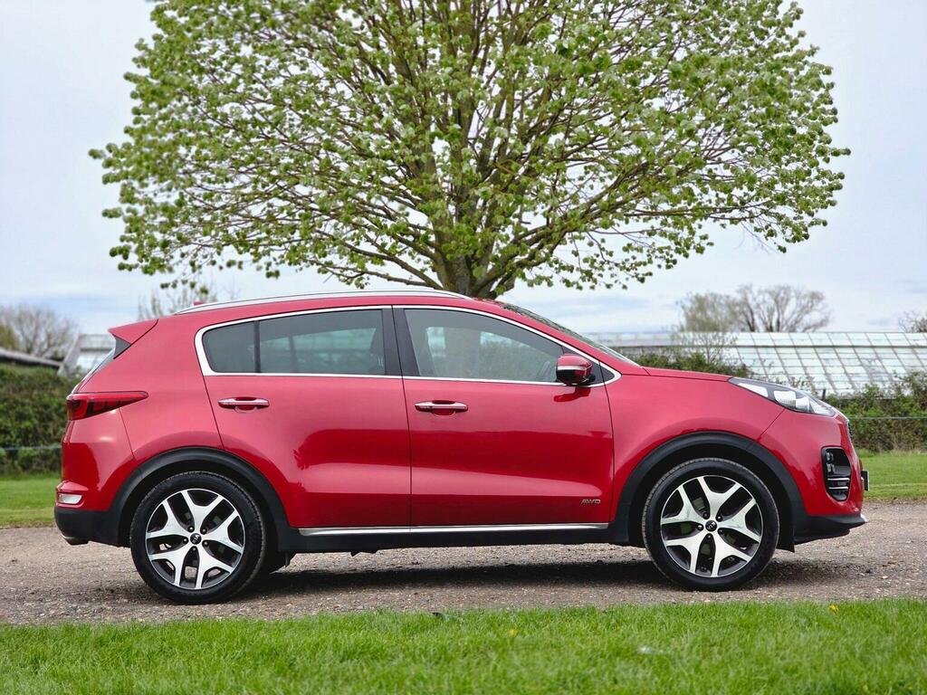 Kia Sportage 1.6 T-gdi Gt-line Dct Awd Euro 6 GH17DMO Red #3