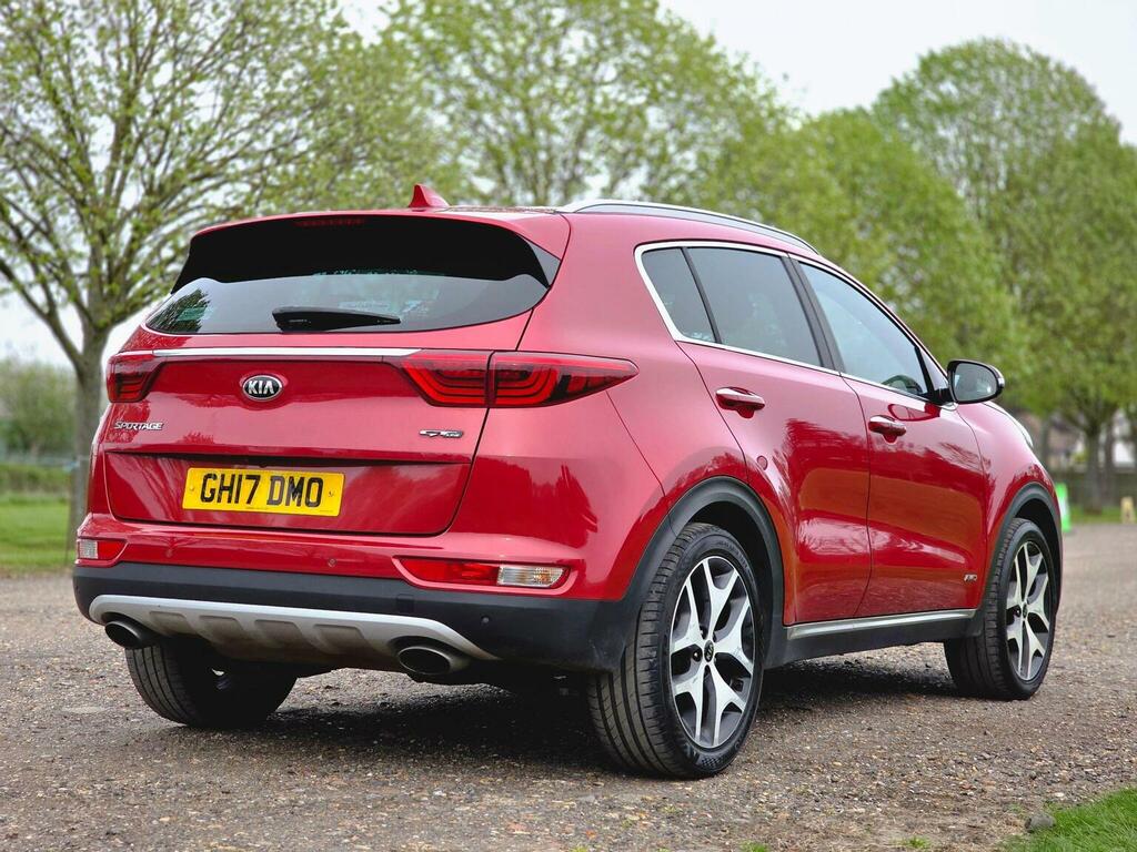 Kia Sportage 1.6 T-gdi Gt-line Dct Awd Euro 6 GH17DMO Red #5