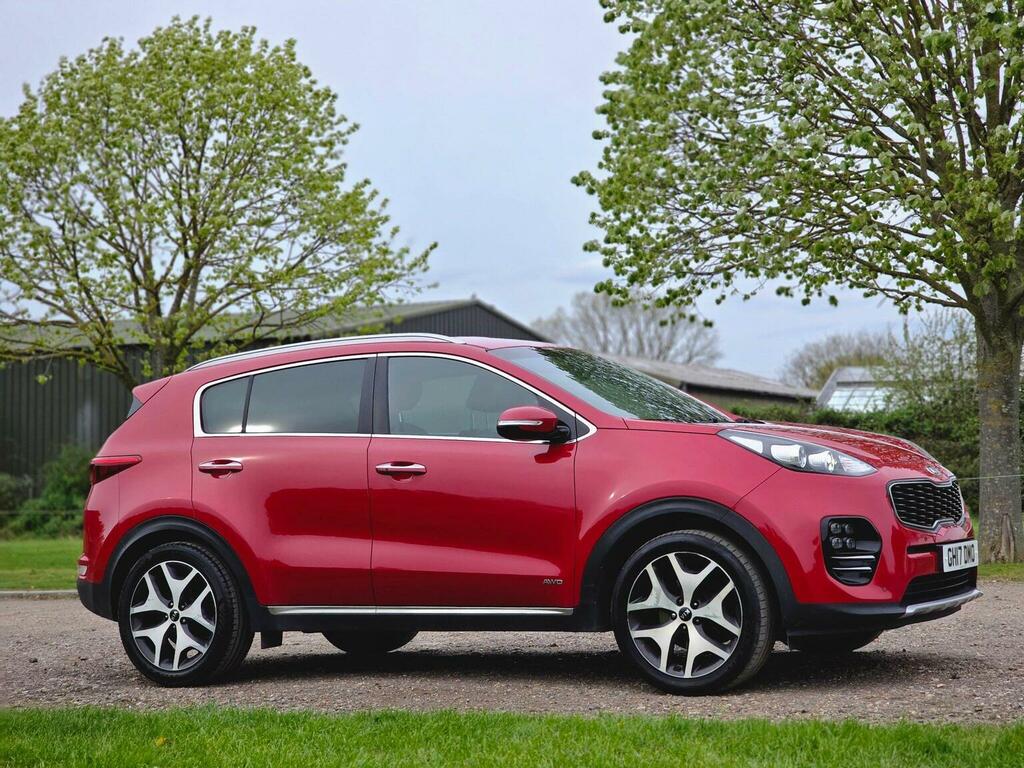Kia Sportage 1.6 T-gdi Gt-line Dct Awd Euro 6 GH17DMO Red #2