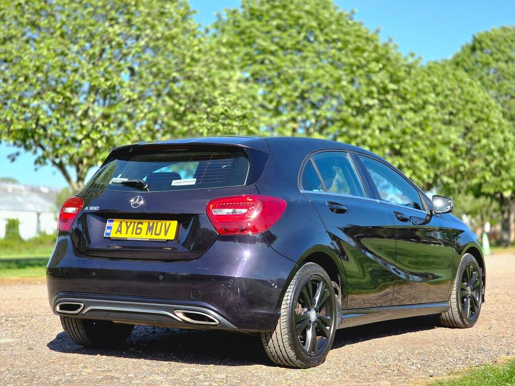 Mercedes-Benz A Class 1.6 A180 Sport Executive 7G-dct Euro 6 Ss AY16MUV Purple #5