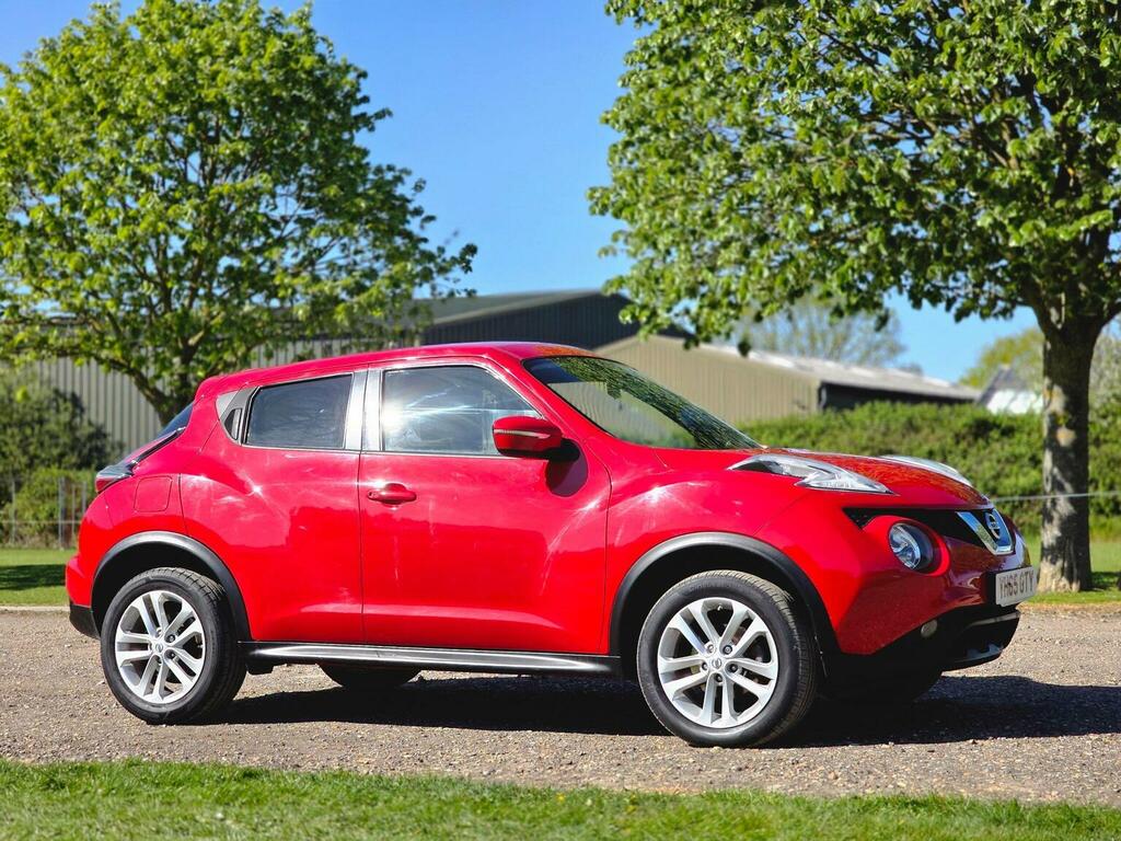 Nissan Juke 1.6 Acenta Xtron Euro 6 YH65GTY Red #2