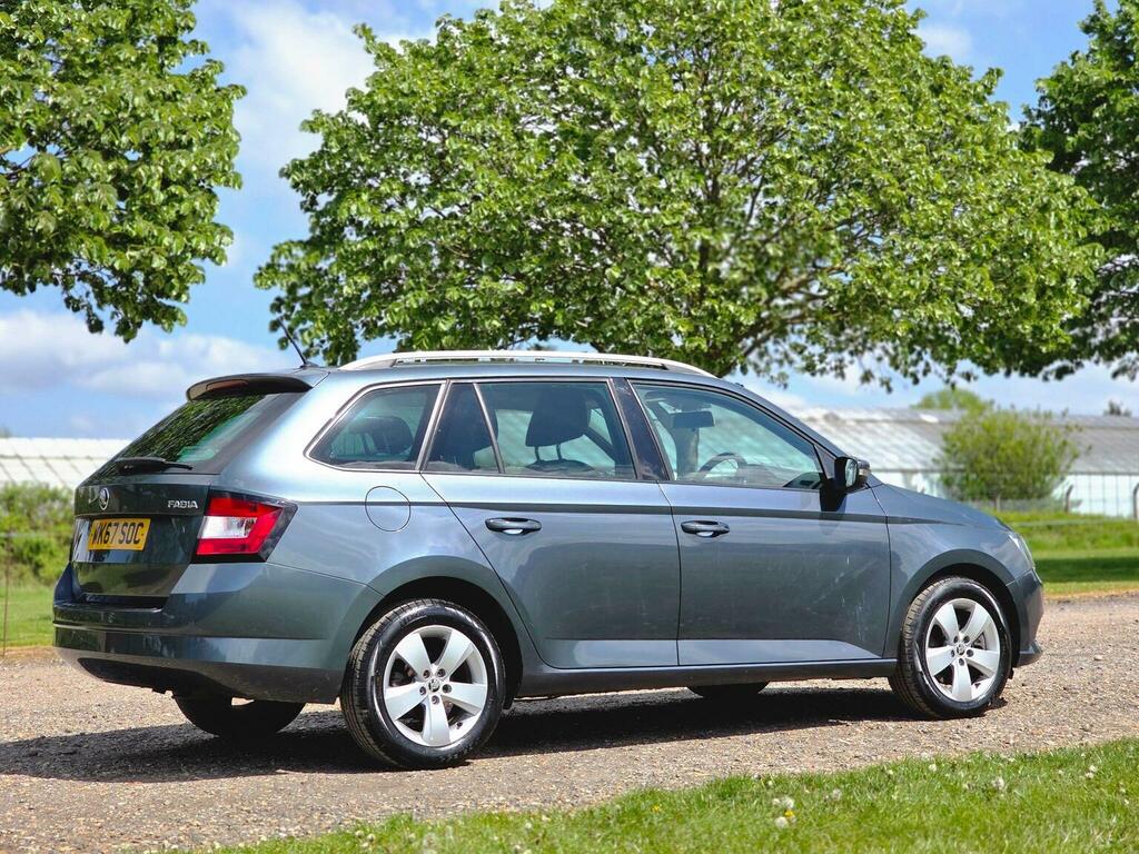 Skoda Fabia 1.0 Tsi Se Dsg Euro 6 Ss WK67SOC Grey #4