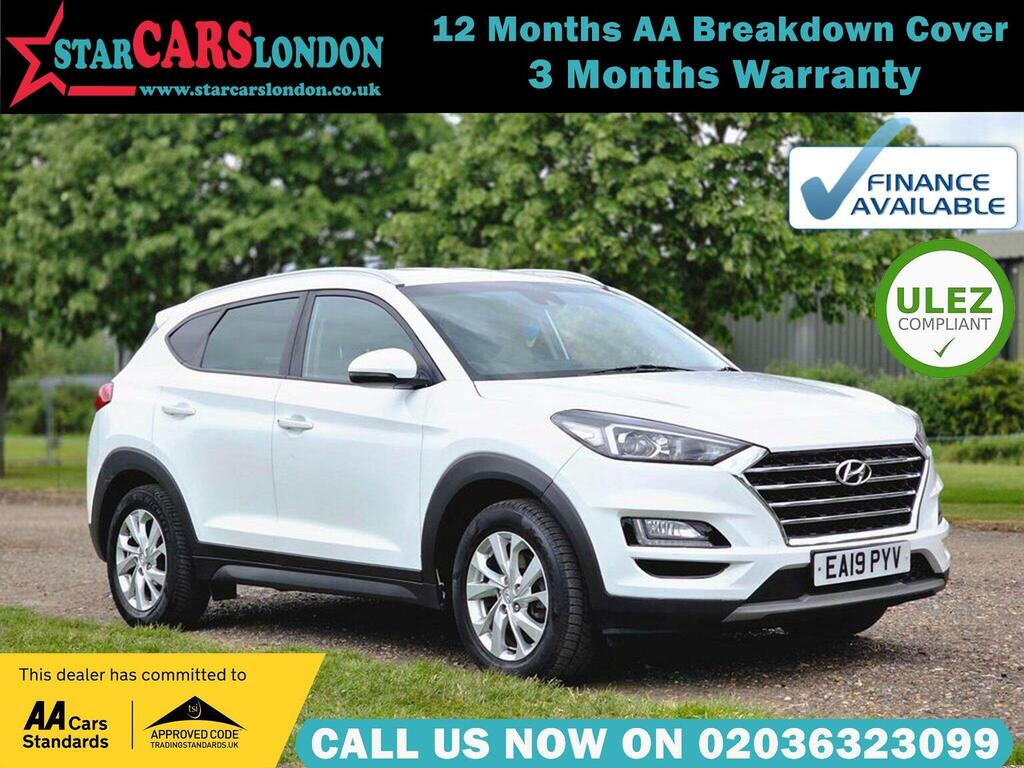 Hyundai Tucson 1.6 T-gdi Se Nav Dct Euro 6 Ss White