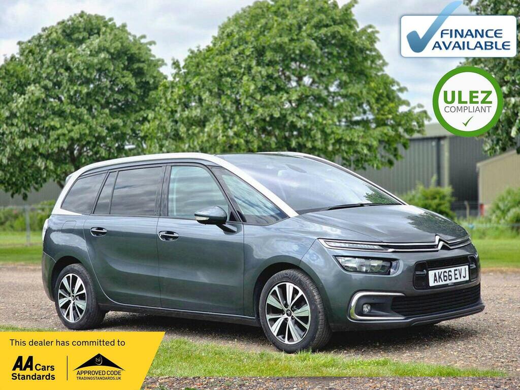Citroen Grand C4 Picasso 1.6 Bluehdi Flair Eat6 Euro 6 Ss Grey
