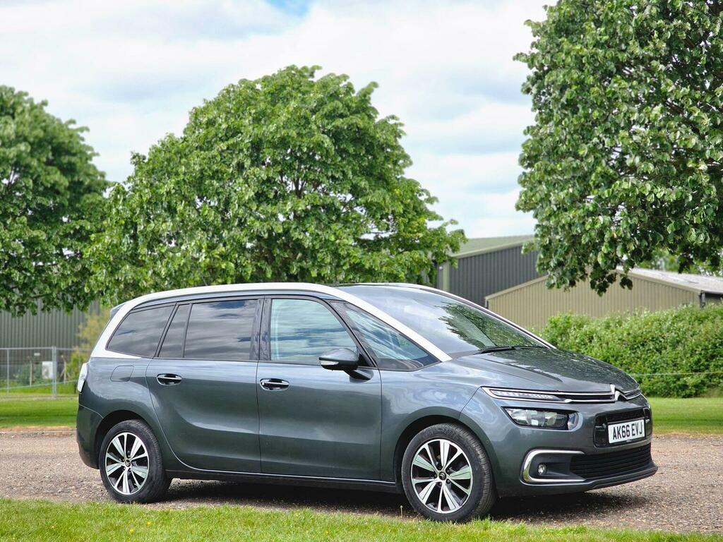 Citroen Grand C4 Picasso 1.6 Bluehdi Flair Eat6 Euro 6 Ss AK66EVJ Grey #2