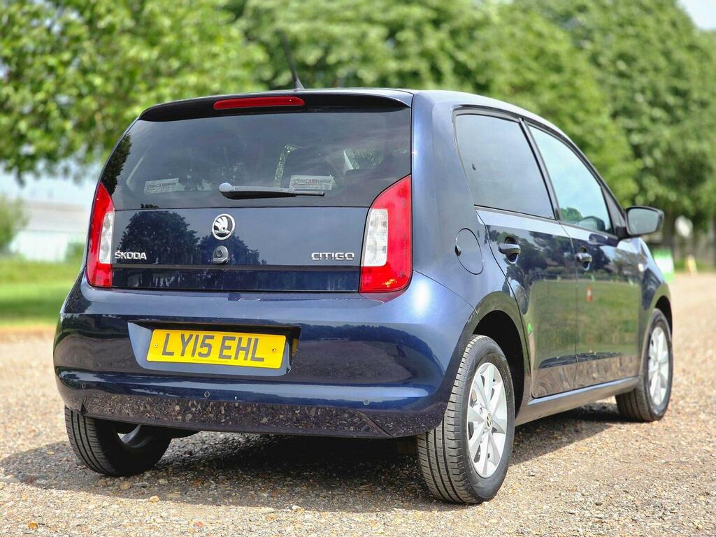 Skoda Citigo 1.0 Mpi Elegance Asg Euro 5 Blue #6
