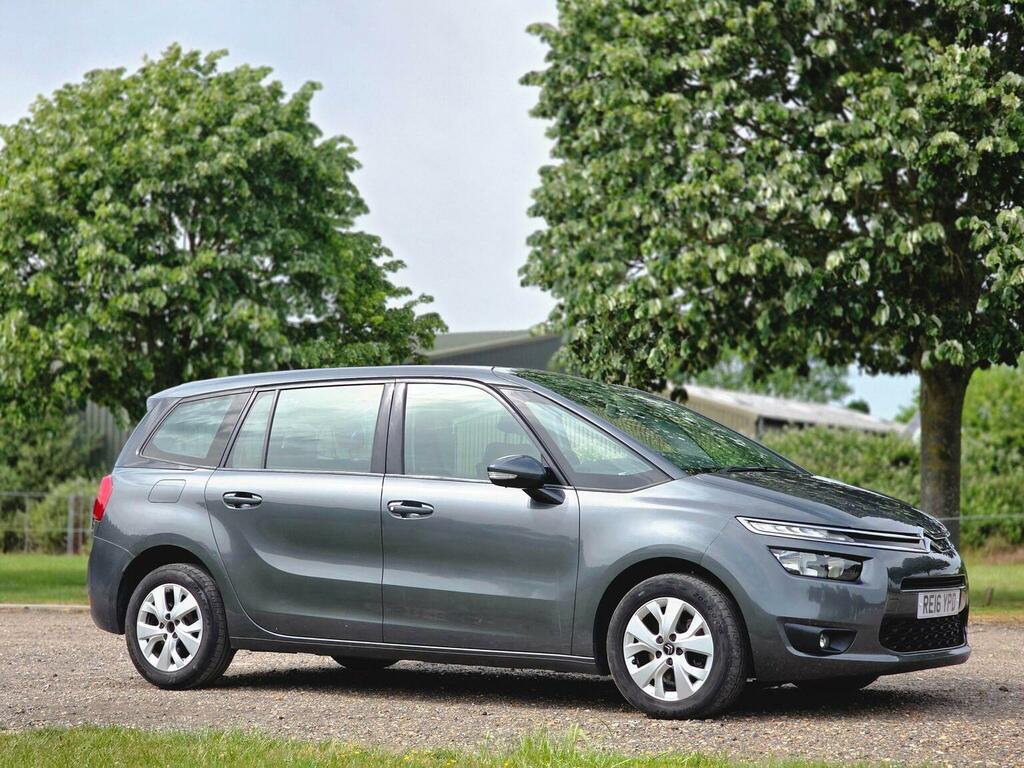 Citroen Grand C4 Picasso 1.6 Bluehdi Vtr Eat6 Euro 6 Ss 201616 Grey #2