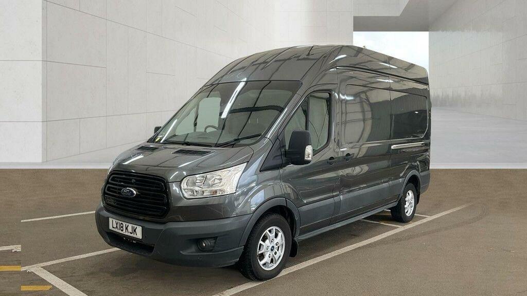 Ford Transit Custom 2.0 350 Ecoblue Fwd L3 H2 Euro 6 Ss LX18KJK Grey #2