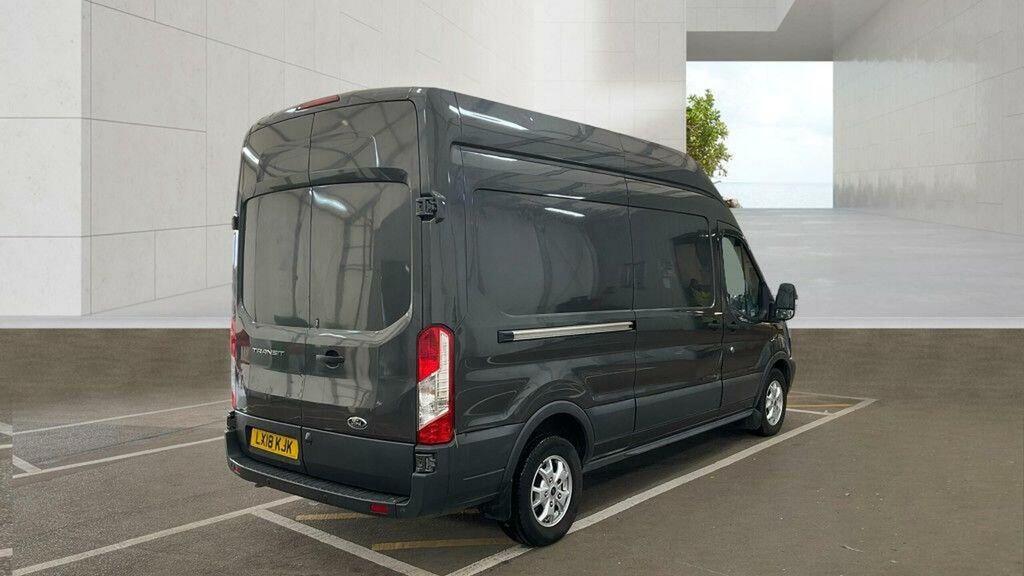 Ford Transit Custom 2.0 350 Ecoblue Fwd L3 H2 Euro 6 Ss LX18KJK Grey #4