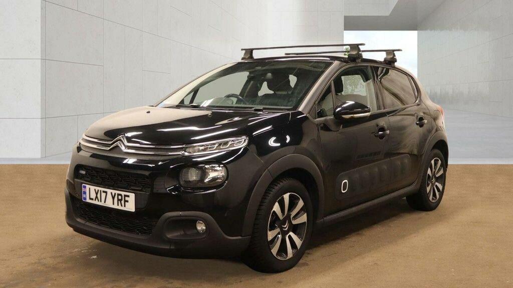Citroen C3 1.2 Puretech Flair Eat6 Euro 6 Ss LX17YRF Black #2