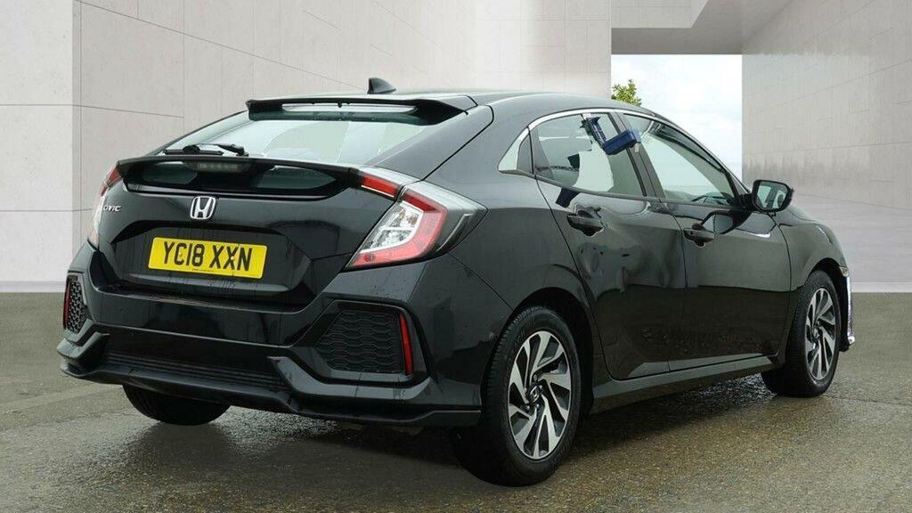Honda Civic 1.0 Vtec Turbo Se Cvt Euro 6 Ss YC18XXN Black #4