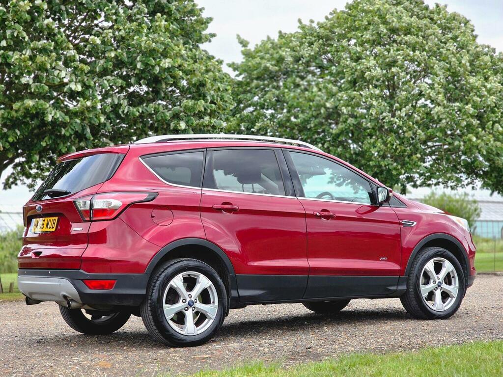 Ford Kuga 1.5T Ecoboost Titanium Awd Euro 6 Ss HK66WUB Red #4