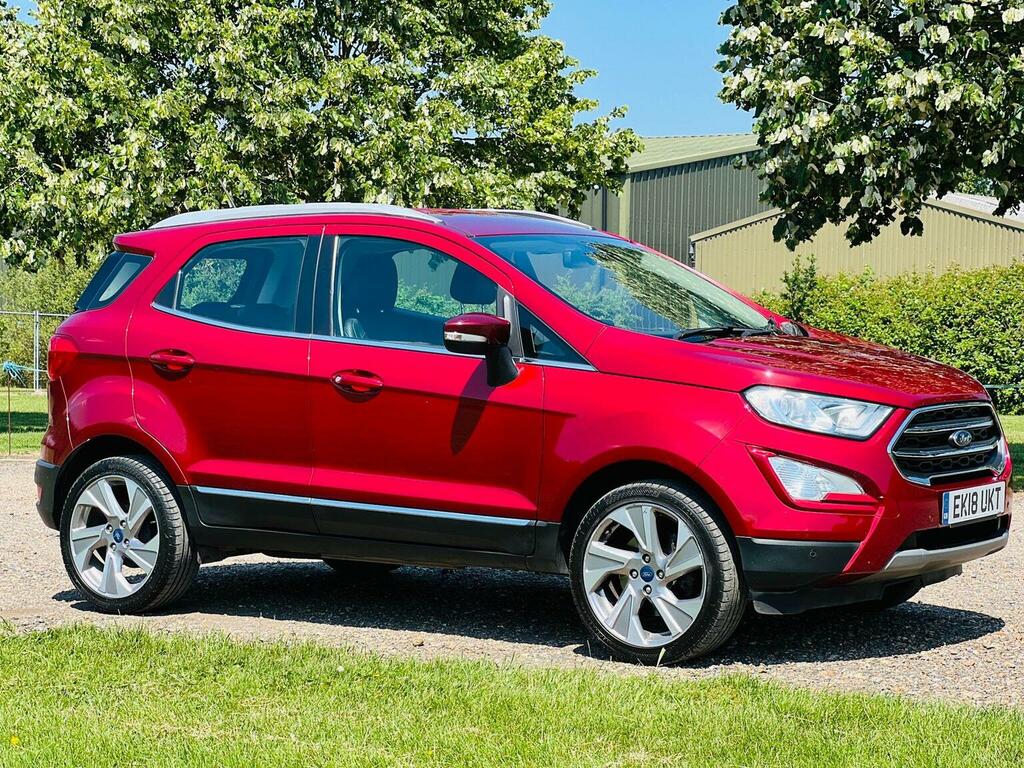 Ford Ecosport 1.0T Ecoboost Titanium Euro 6 Ss EK18UKT Red #2