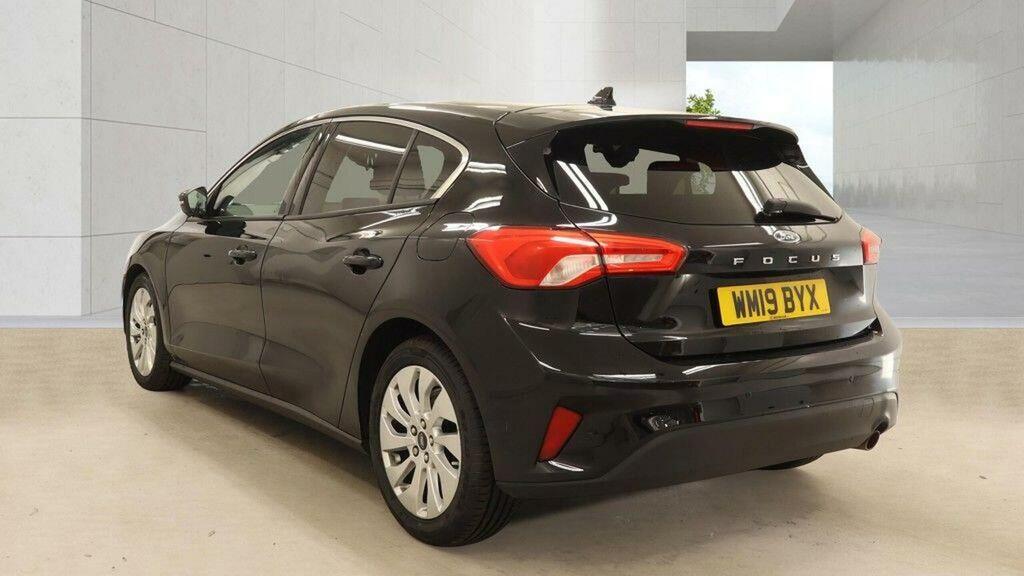 Ford Focus 1.0T Ecoboost Zetec Euro 6 Ss WM19BYX Black #3