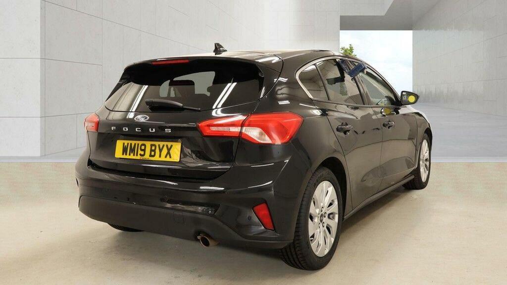 Ford Focus 1.0T Ecoboost Zetec Euro 6 Ss WM19BYX Black #4