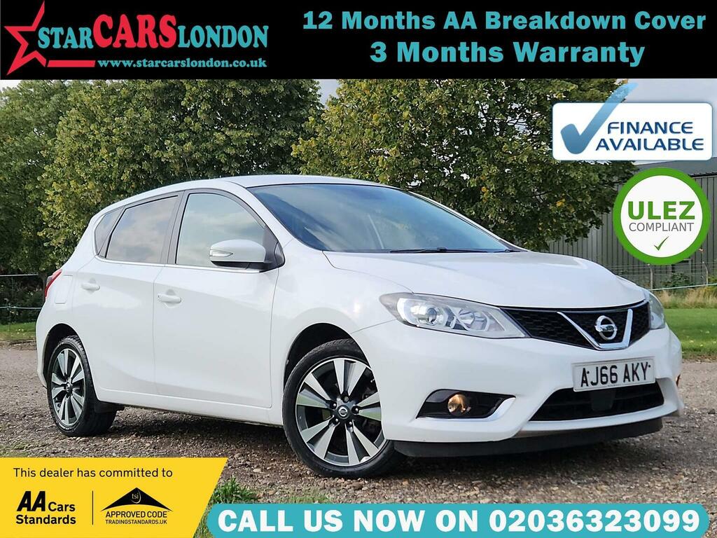 Nissan Pulsar 1.2 Dig-t N-tec Xtron Euro 6 Ss White