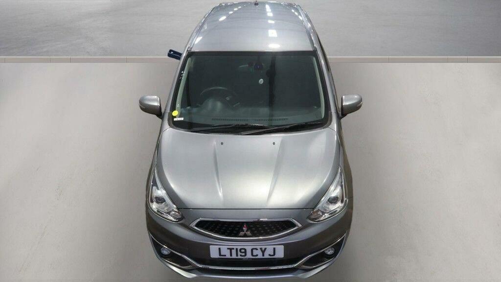 Mitsubishi Mirage Mirage 4 White #7