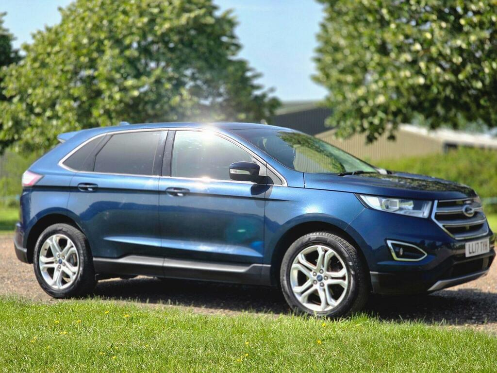 Ford Edge 2.0 Tdci Titanium Powershift Awd Euro 6 Ss LL17TYH Blue #2